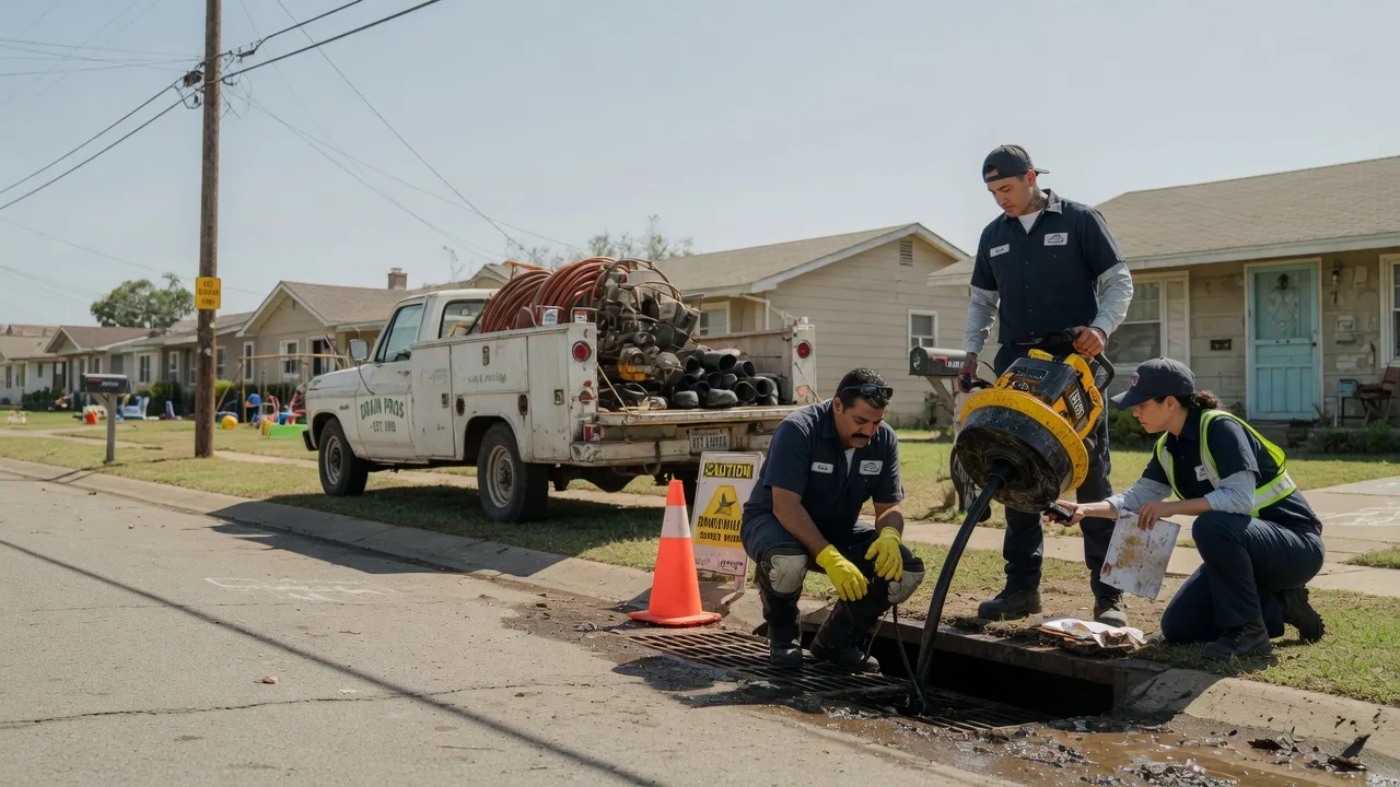 Drain Cleaning in Caldwell, TX near me